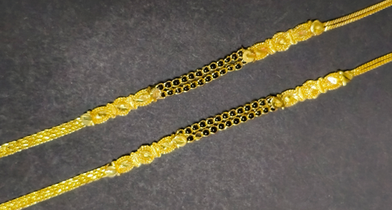 Traditional Designer Mangalsutra Pendant Necklace - Image 3